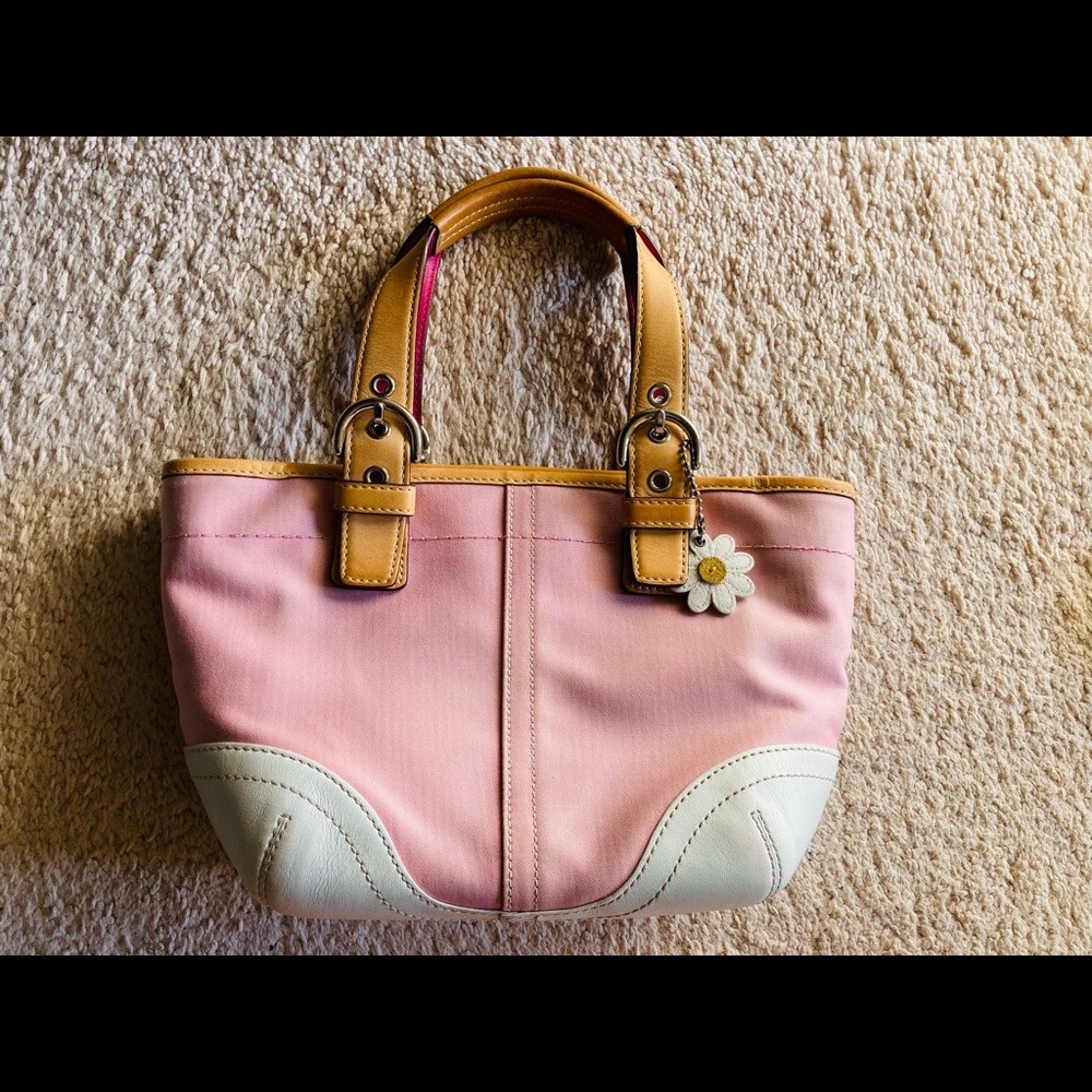 Coach small tote top handle style 4427